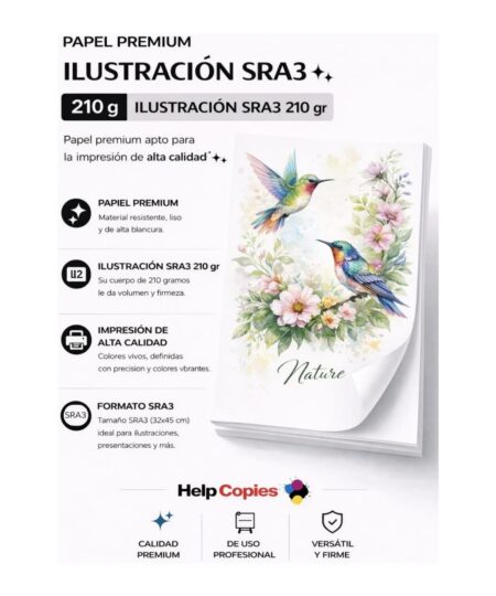Papel Ilustración SRA3 210gr