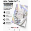 Papel Autoadhesivo OPP Holográfico